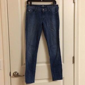 7 For All Mankind Gwenevere Skinny Jeans Size 27